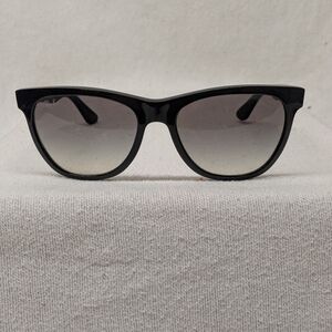 Ray-Ban RB4184 Sunglasses, Black Frames, Light Grey Lenses